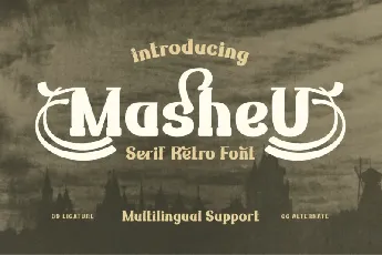 Masheu font