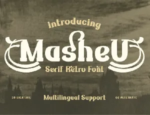 Masheu font