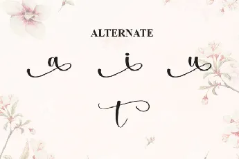 Christina Calligraphy font