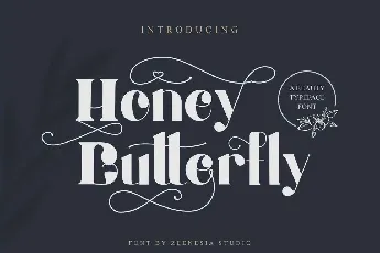 Honey Batterfly Display font