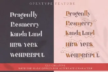 Honey Batterfly Display font