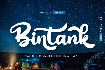 Bintank font