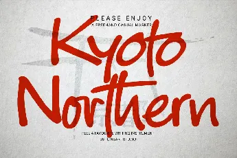 Kyoto Northern font