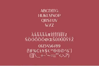 MISQWEN font