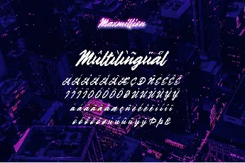 Maxmillion font