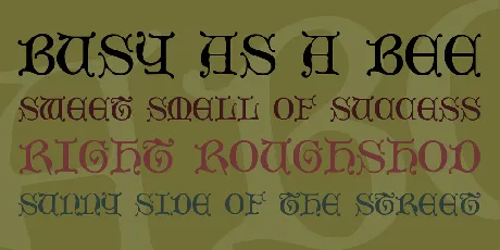 Mediaeval Caps font