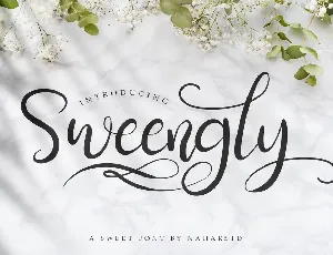 Sweengly font