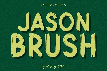 Jason Brush font