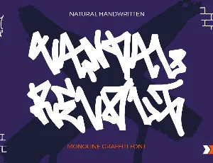 Vandal Revolt font