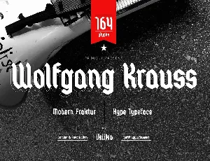 Wolfgang Krauss font