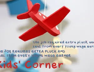 Kids Corner font