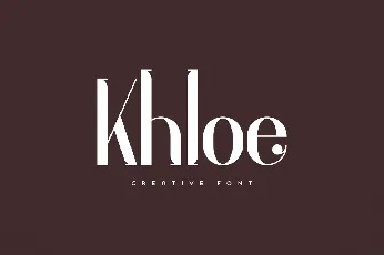 Khloe font