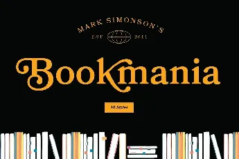 Bookmania Family font