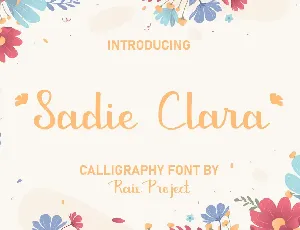 Sadie Clara font