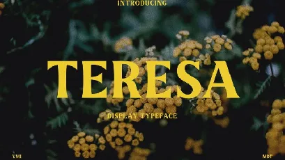 Teresa font