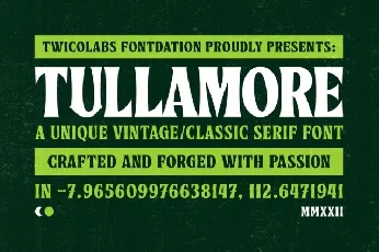 Tullamore font