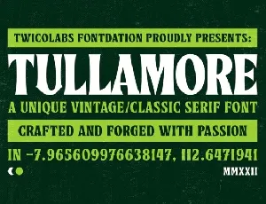 Tullamore font