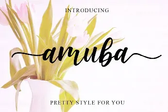 Amuba font