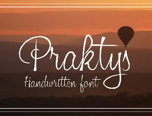 Praktys font