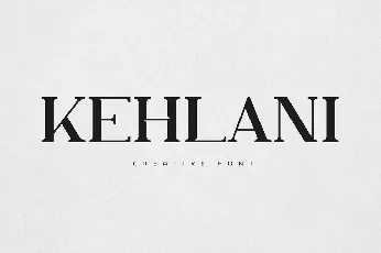 Kehlani font