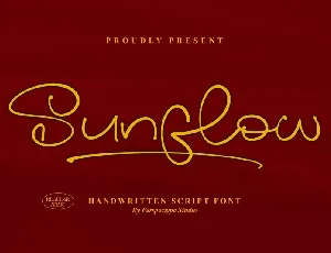 Sunflow font