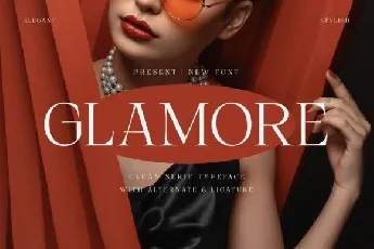 Glamore font