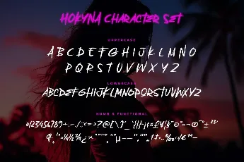 Hockyna font