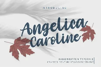 Angelica Caroline Typeface font