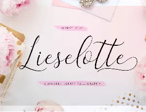 lieselotte personal use font