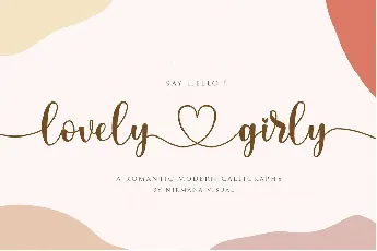 Lovely Girly font