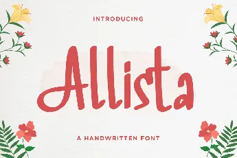 Allista font