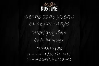 Vender Rustime Demo font