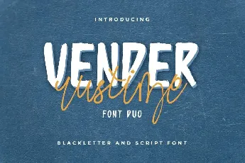 Vender Rustime Demo font