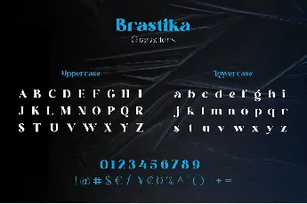 Brastika font