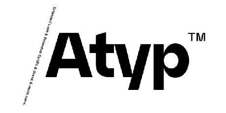 Atyp Family font