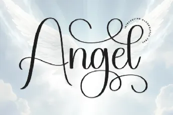 Angel Script Typeface font