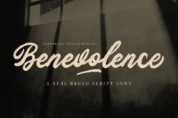 Benevolence font