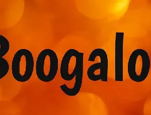 Boogaloo font