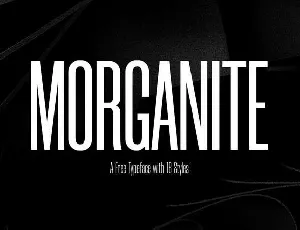 Morganite font