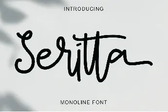 Seritta font