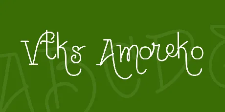 Vtks Amoreko font