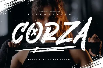 Corza font