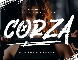 Corza font