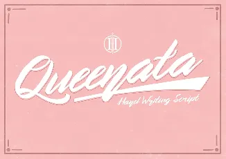 Queenata font