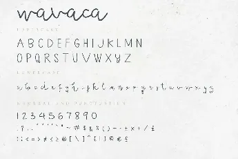 Wavaca Demo font