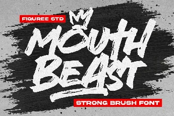 Mouth Beast font