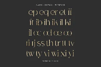 Glamuk Display - Demo Version font