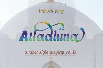 Alladhina font