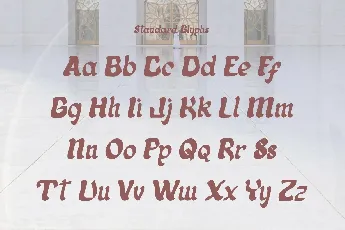 Alladhina font