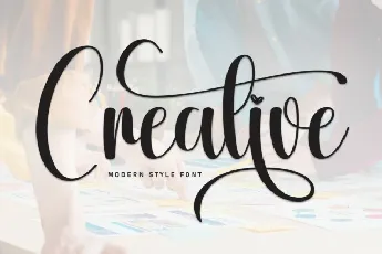 Creative CalligraphyÂ  font